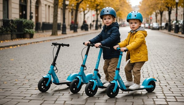 Les trottinettes 2 ans : sécurité, style et stabilité à la clé !