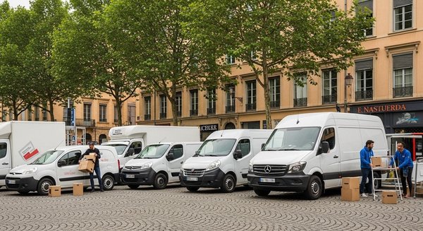 La location d'utilitaires à Lyon : toutes les offres adaptées à vos besoins